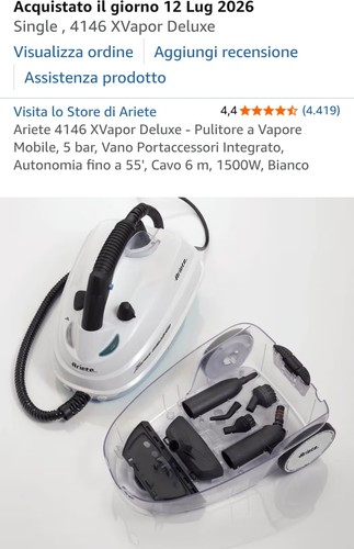Ariete 4146 xvapor deluxe - ariete,
